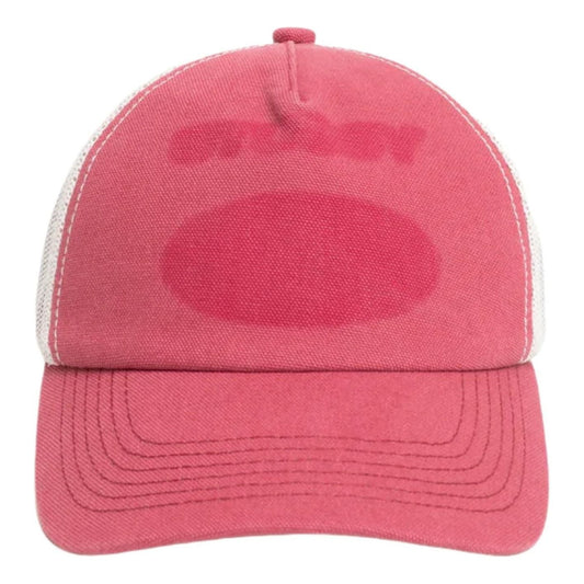 Stussy Ghost Logo Trucker Cap 'Red' 1311207-RED