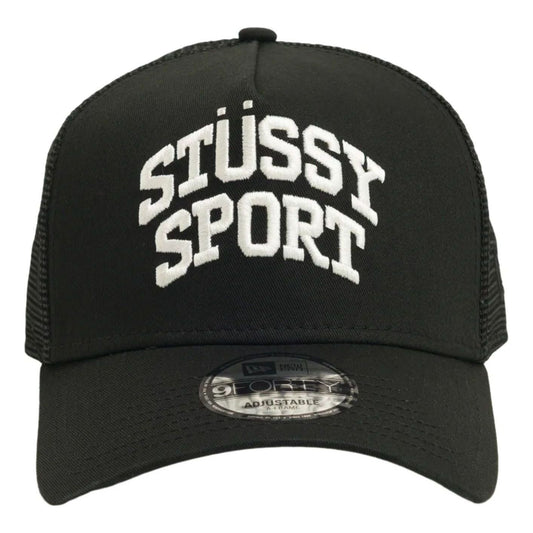 Stussy New Era 9Forty Sport Trucker 'Black' 1311247-BLAC