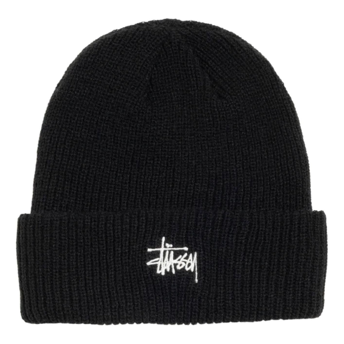 Stussy Basic Cuff Beanie 'Black' 1321262-BLAC