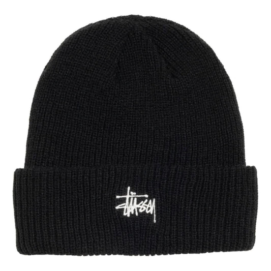 Stussy Basic Cuff Beanie 'Black' 1321262-BLAC