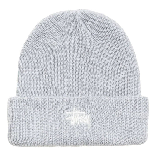 Stussy Basic Cuff Beanie 'Heather Grey' 1321262-HEAT