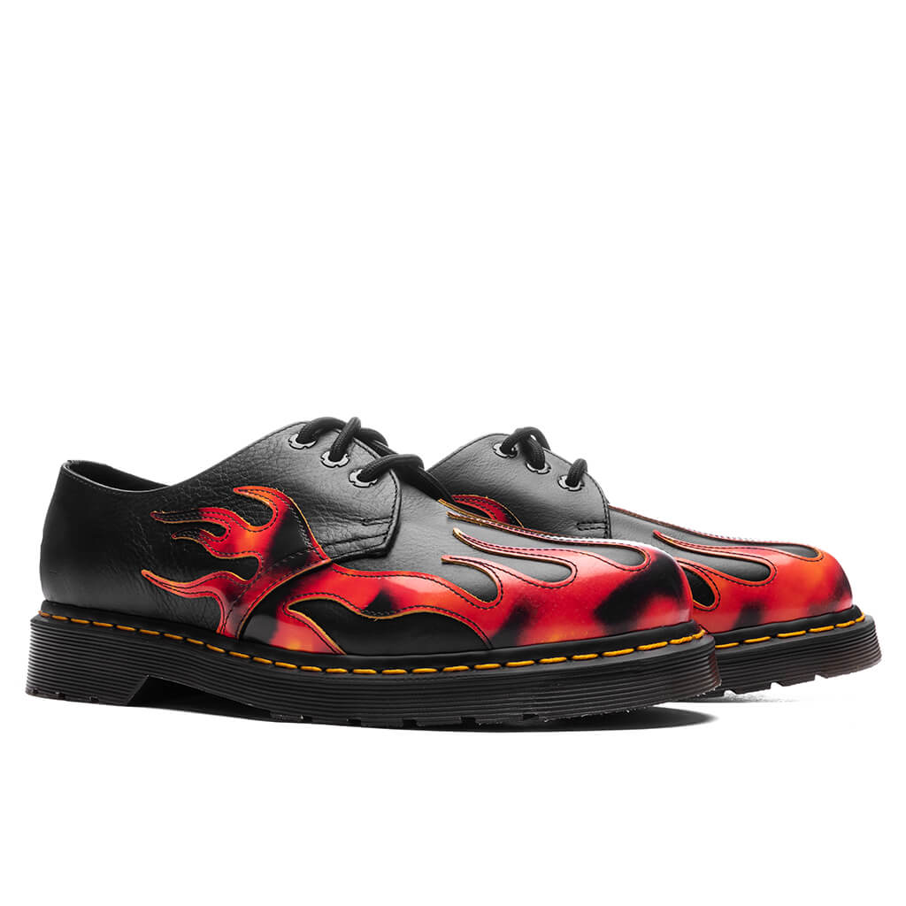 1461 Flame - Black/Vibrant Red/Dms Yellow