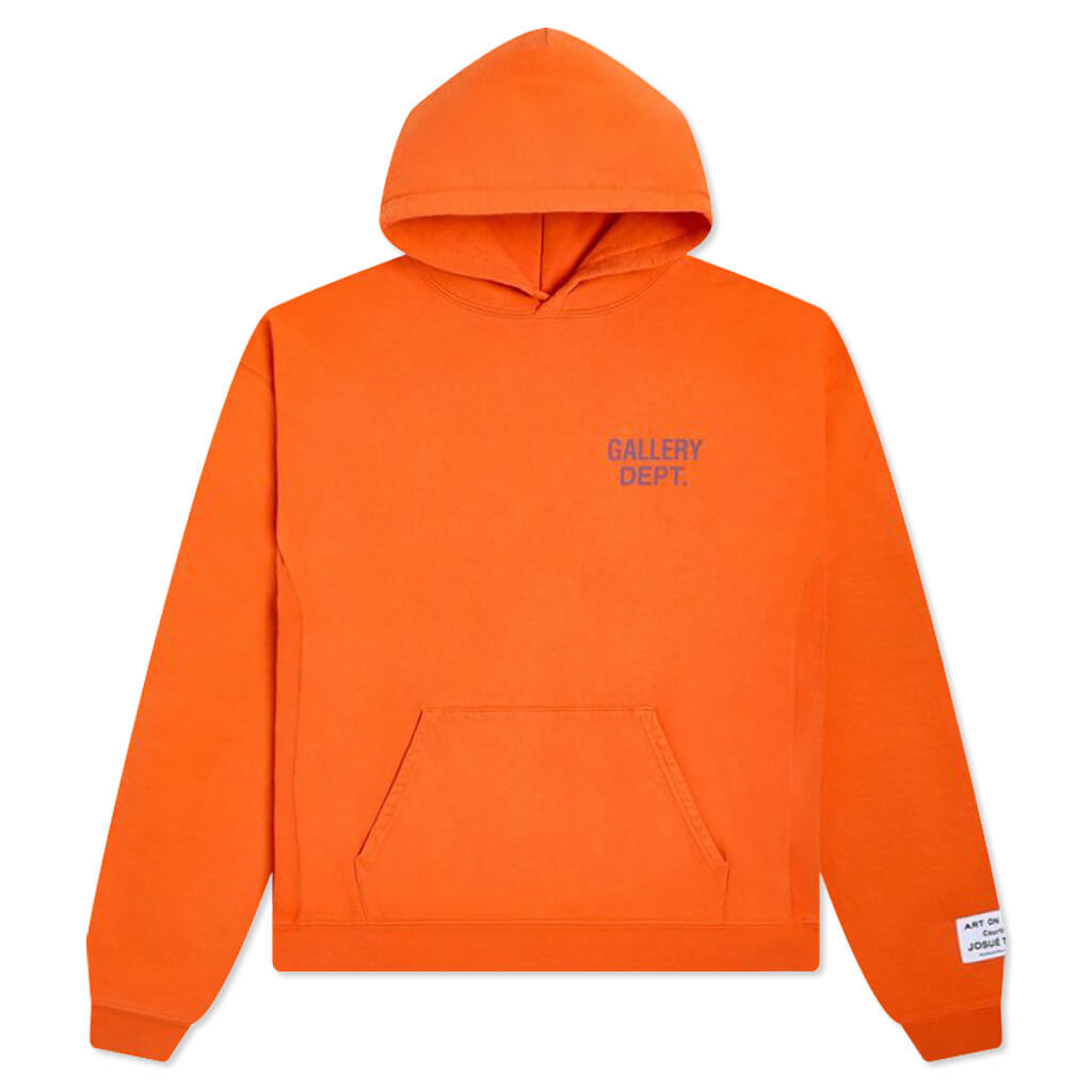 90's GD Logo Hoodie - Tomato Red