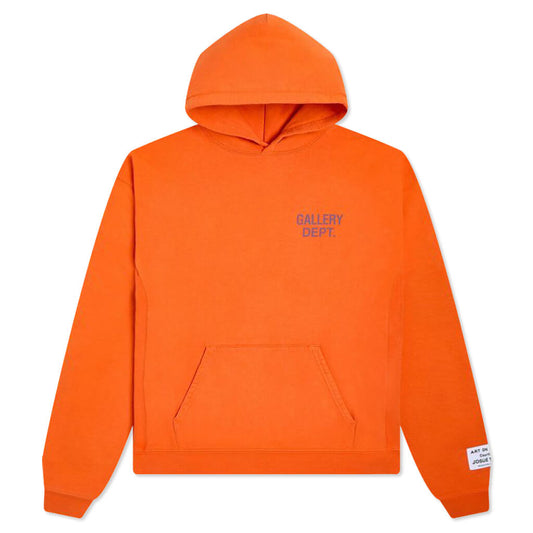 90's GD Logo Hoodie - Tomato Red
