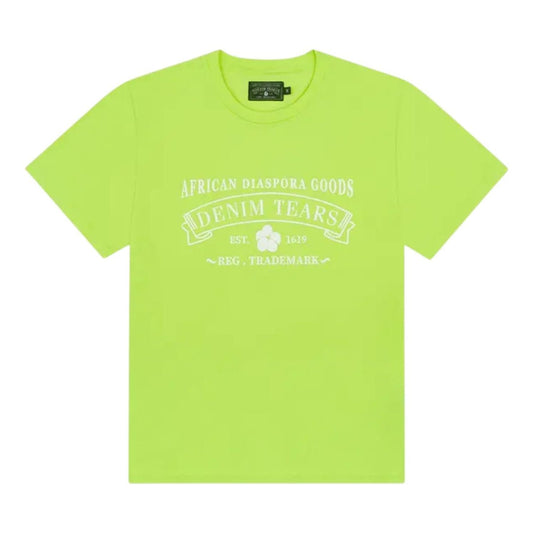 Denim Tears ADG T-Shirt 'Lime' SS25TSS053129