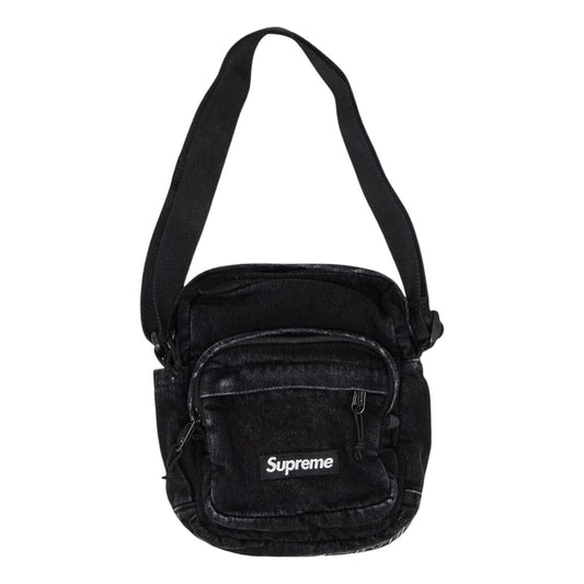 Supreme Denim Shoulder Bag 'Black' FW25B4-BLACK