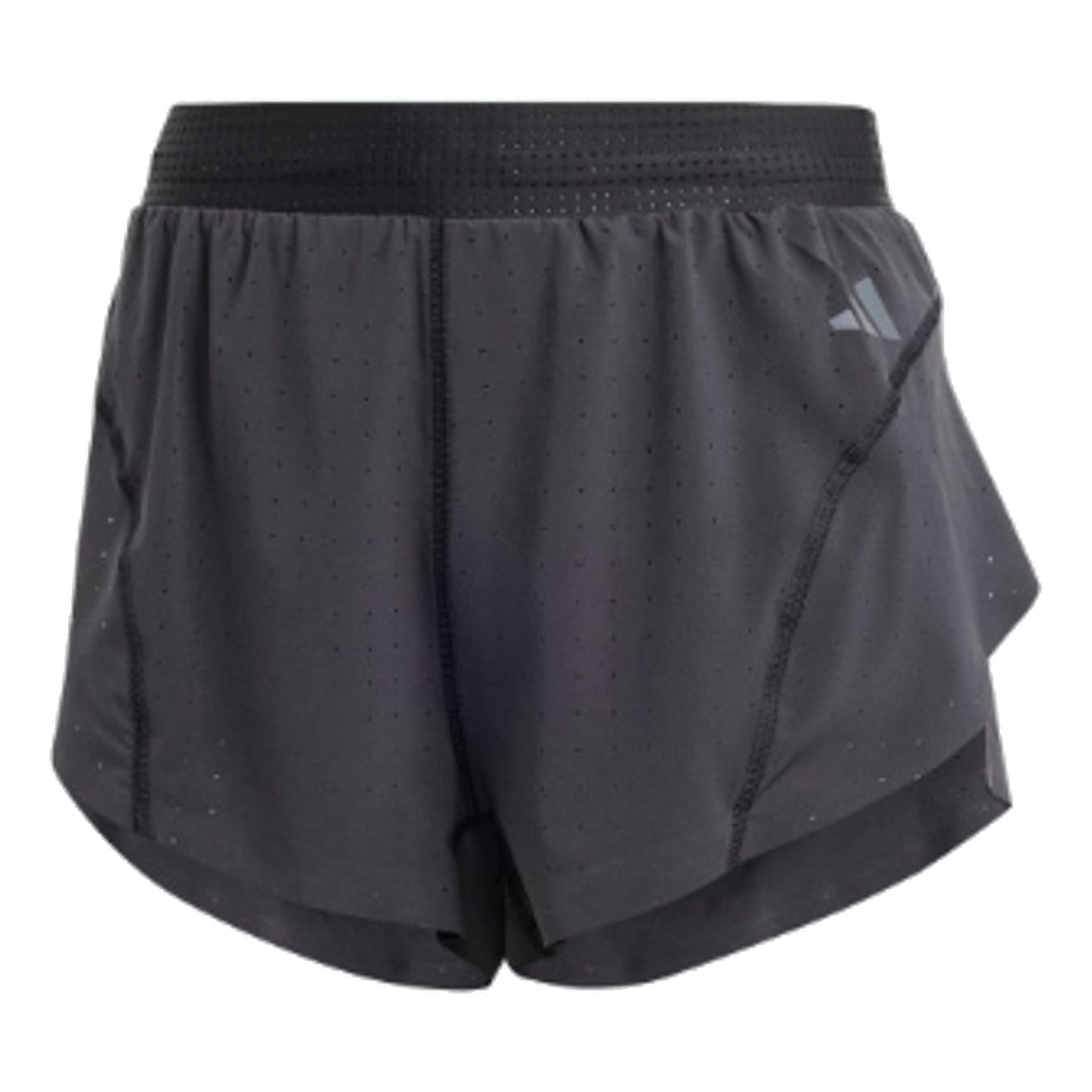 (WMNS) adidas Adizero Running Split Shorts Asia Sizing 'Black' IK9708