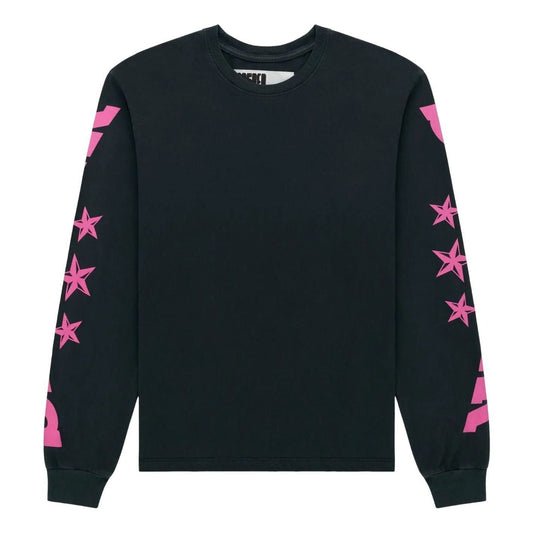 Sp5der Mx555 Long-Sleeve 'Black' TE010SS26BLK