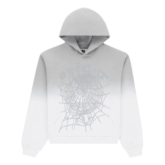 Sp5der OG Web V2 Ombre Hoodie 'Sport Grey' ST008SS26SGR
