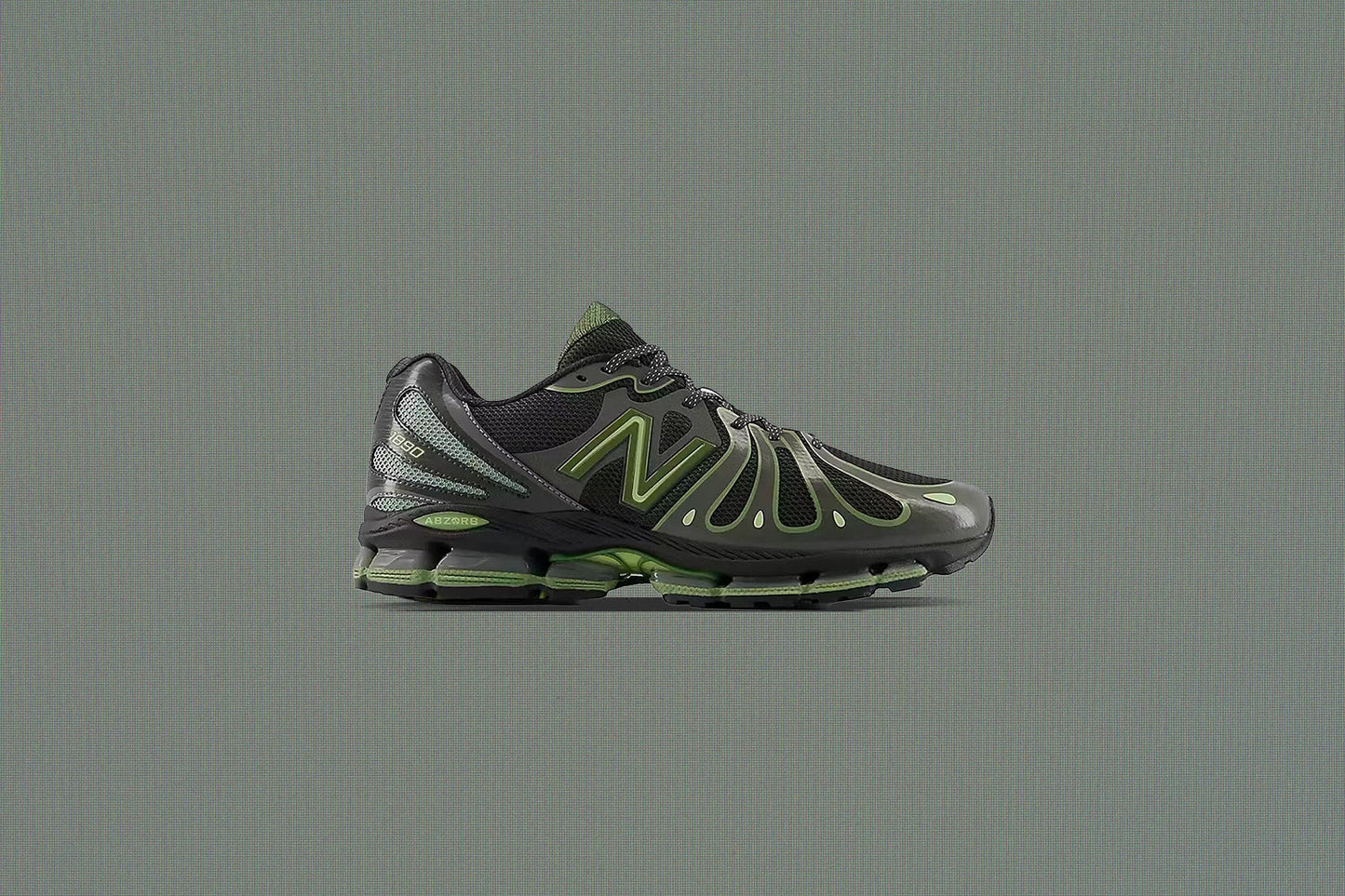 1890 - Faded Black/Utility Green