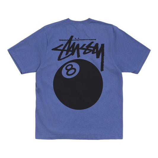 Stussy 8 Ball T-Shirt Pigment Dyed 'Indigo' 1905022-INDO