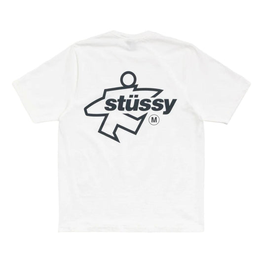Stussy Surf Size T-Shirt Pigment Dyed 'Natural' 1905180-NATU