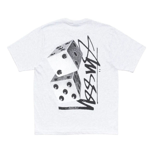 Stussy Tall Dice T-Shirt 'Ash Heather' 1905187-ASH