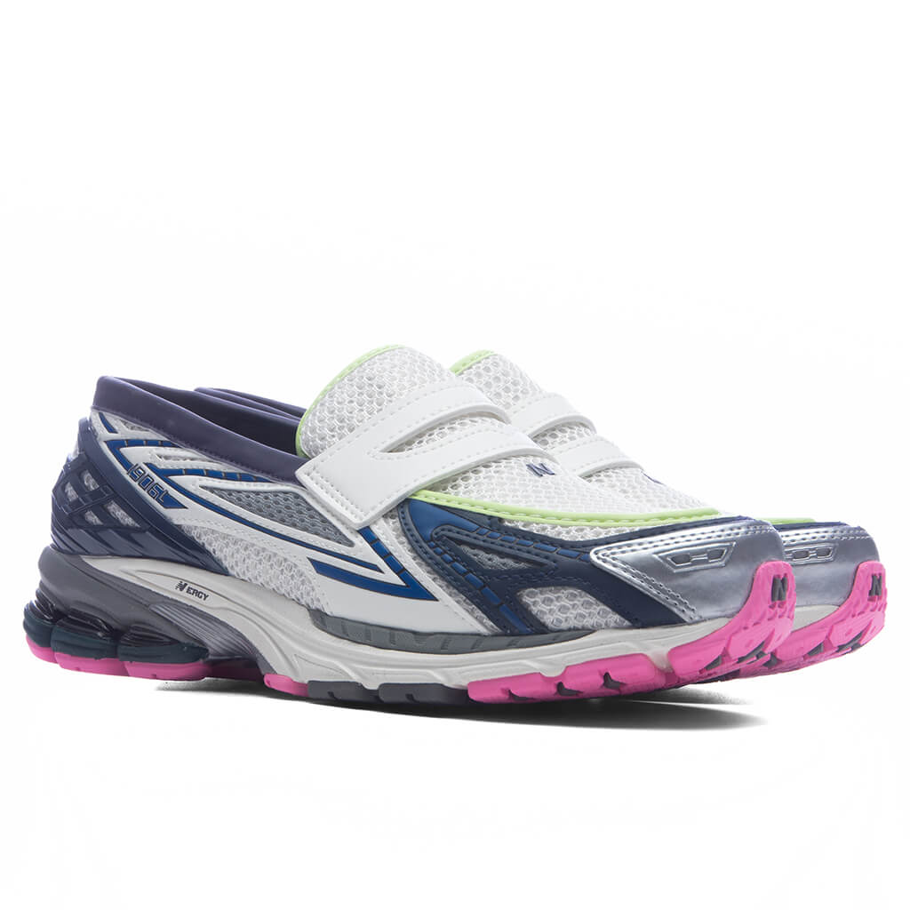 1906L 'Neon' - Silver Metallic/Navy