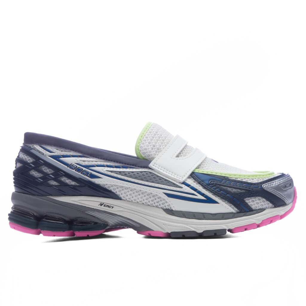 1906L 'Neon' - Silver Metallic/Navy