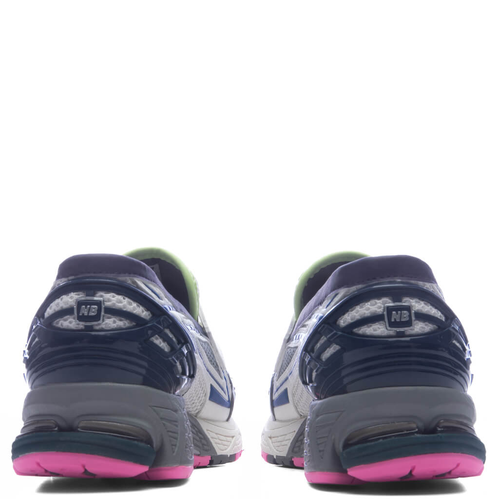 1906L 'Neon' - Silver Metallic/Navy