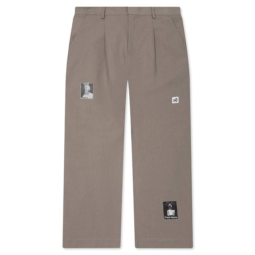 1969 Patches Suit Pant - Khaki