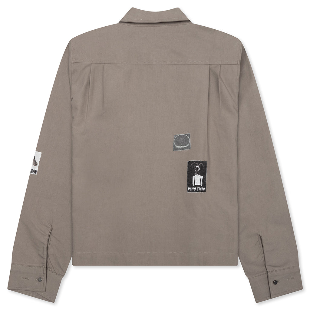 1969 Patches Trucker Jacket - Khaki