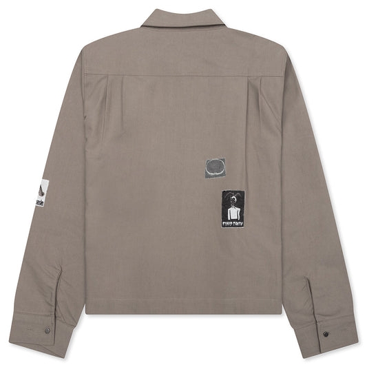 1969 Patches Trucker Jacket - Khaki