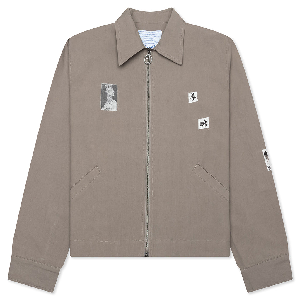 1969 Patches Trucker Jacket - Khaki