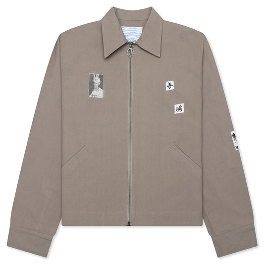 1969 Patches Trucker Jacket - Khaki