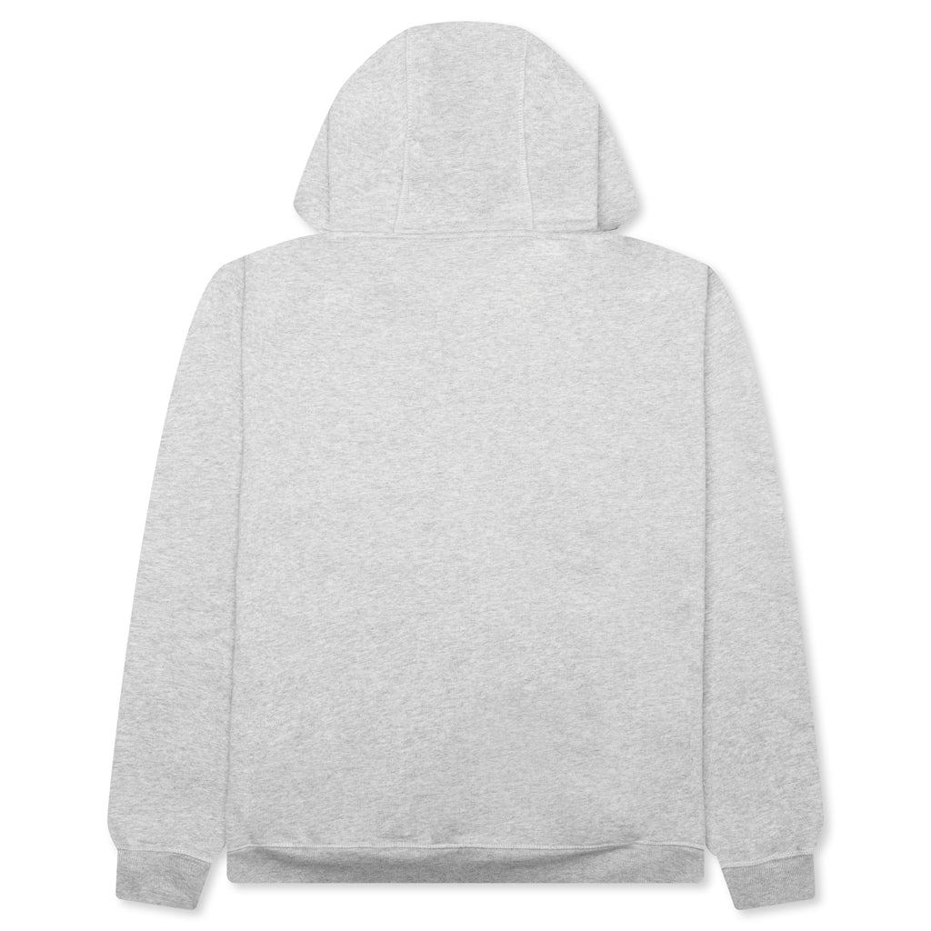 1976 Logo Zip Hooded Sweatshirt - Heather Grey