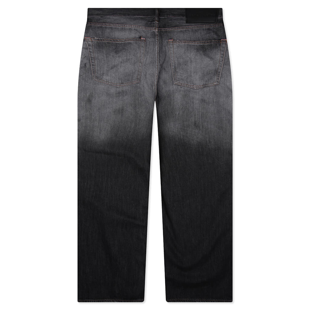 1981 U Black Trafalgar Loose Fit Jeans - Black