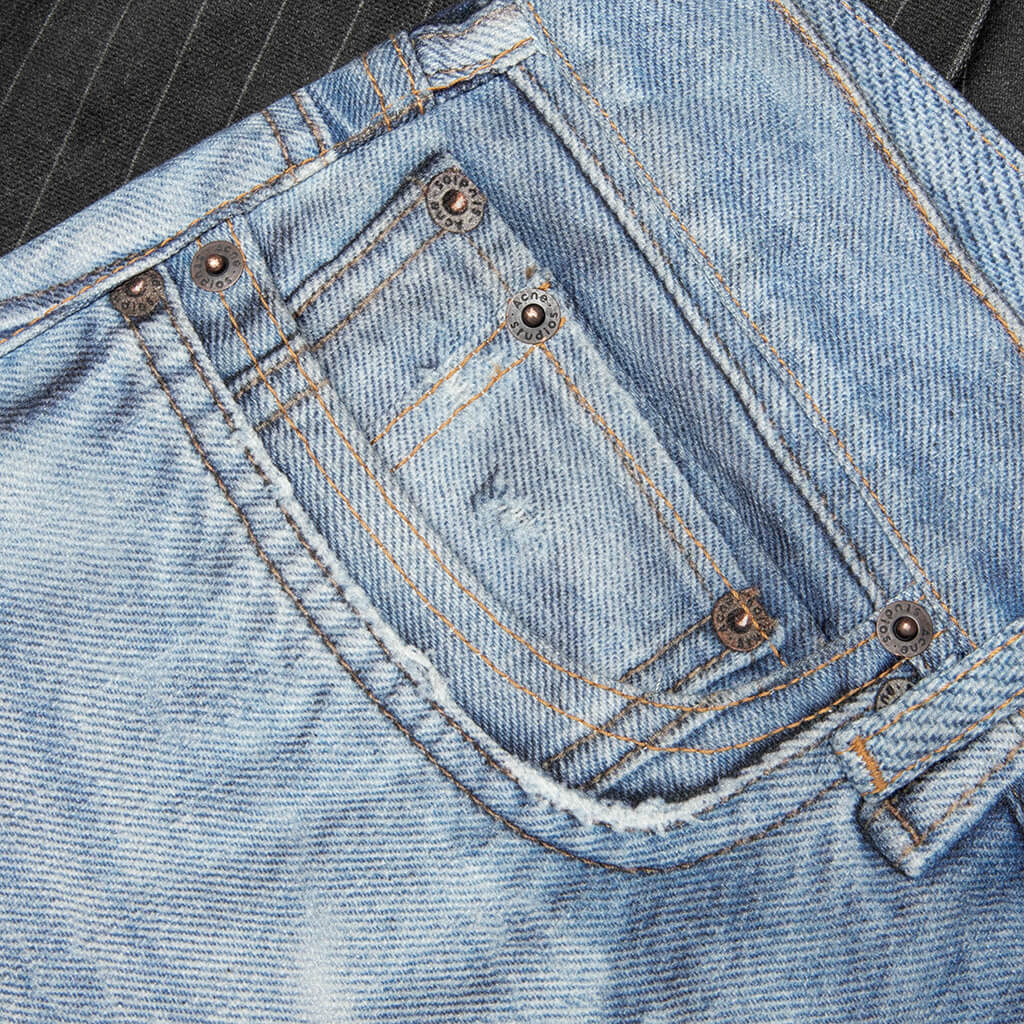 1981 Trompe L'oeil Jeans - Blue/Black