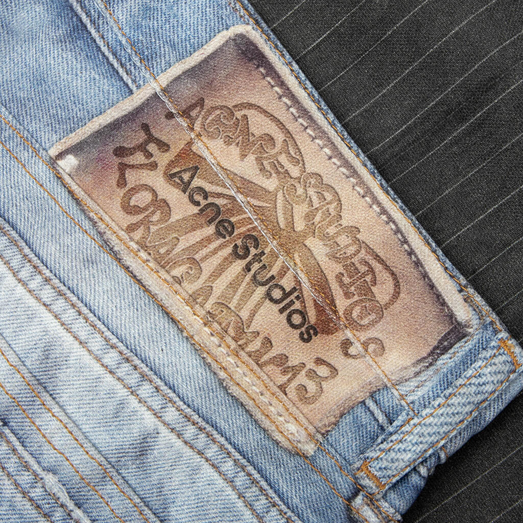 1981 Trompe L'oeil Jeans - Blue/Black