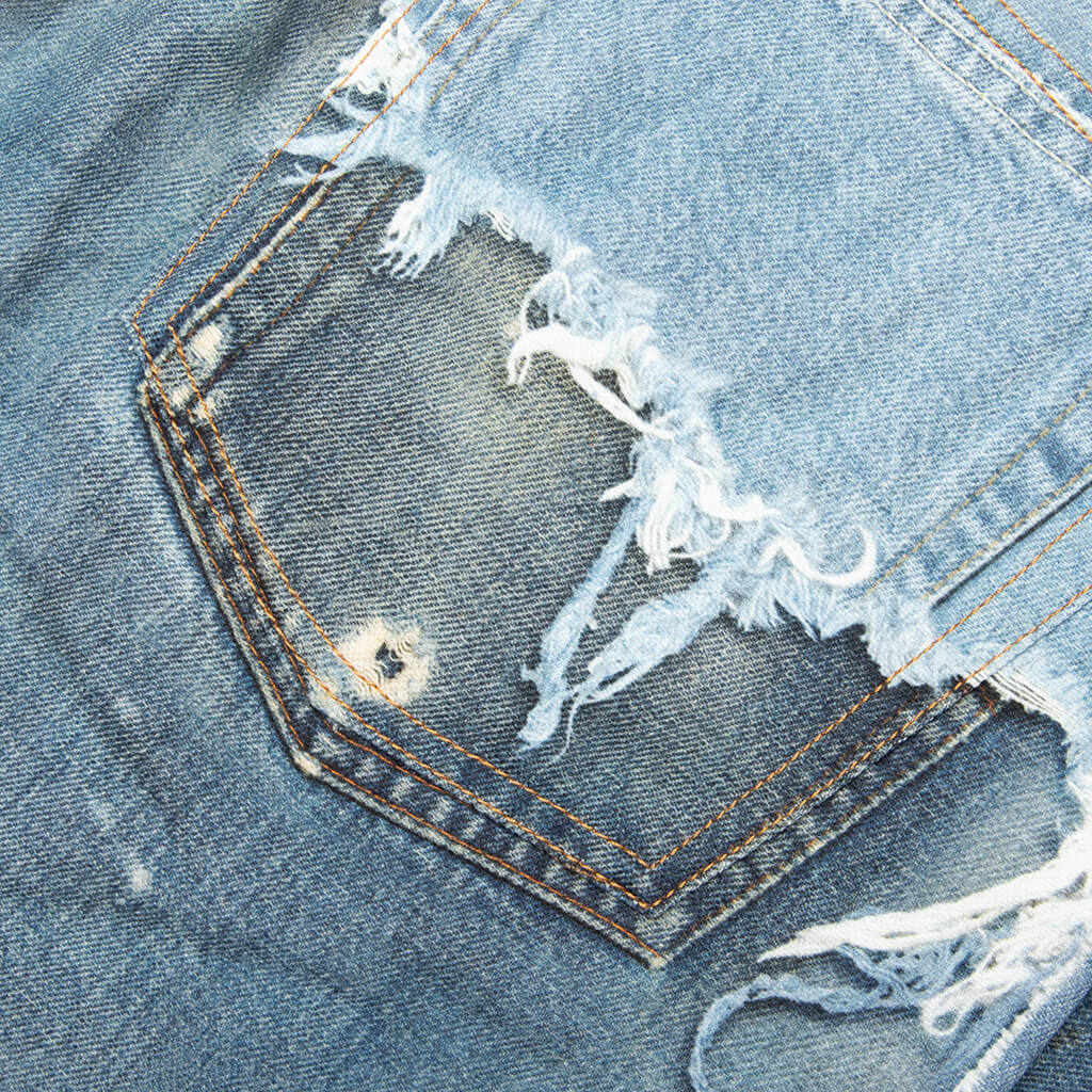 1981 Trompe L'oeil Jeans - Mid Blue