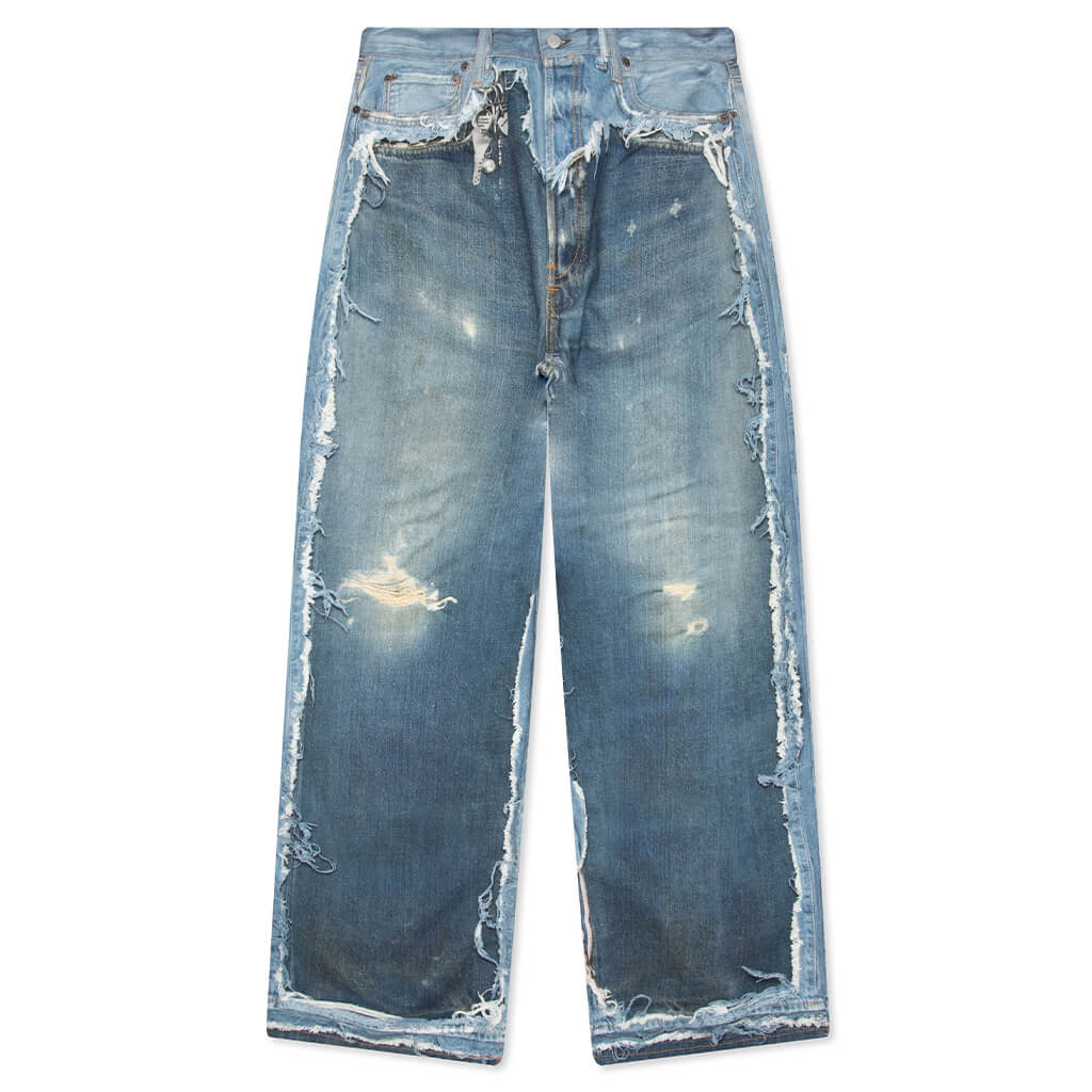 1981 Trompe L'oeil Jeans - Mid Blue