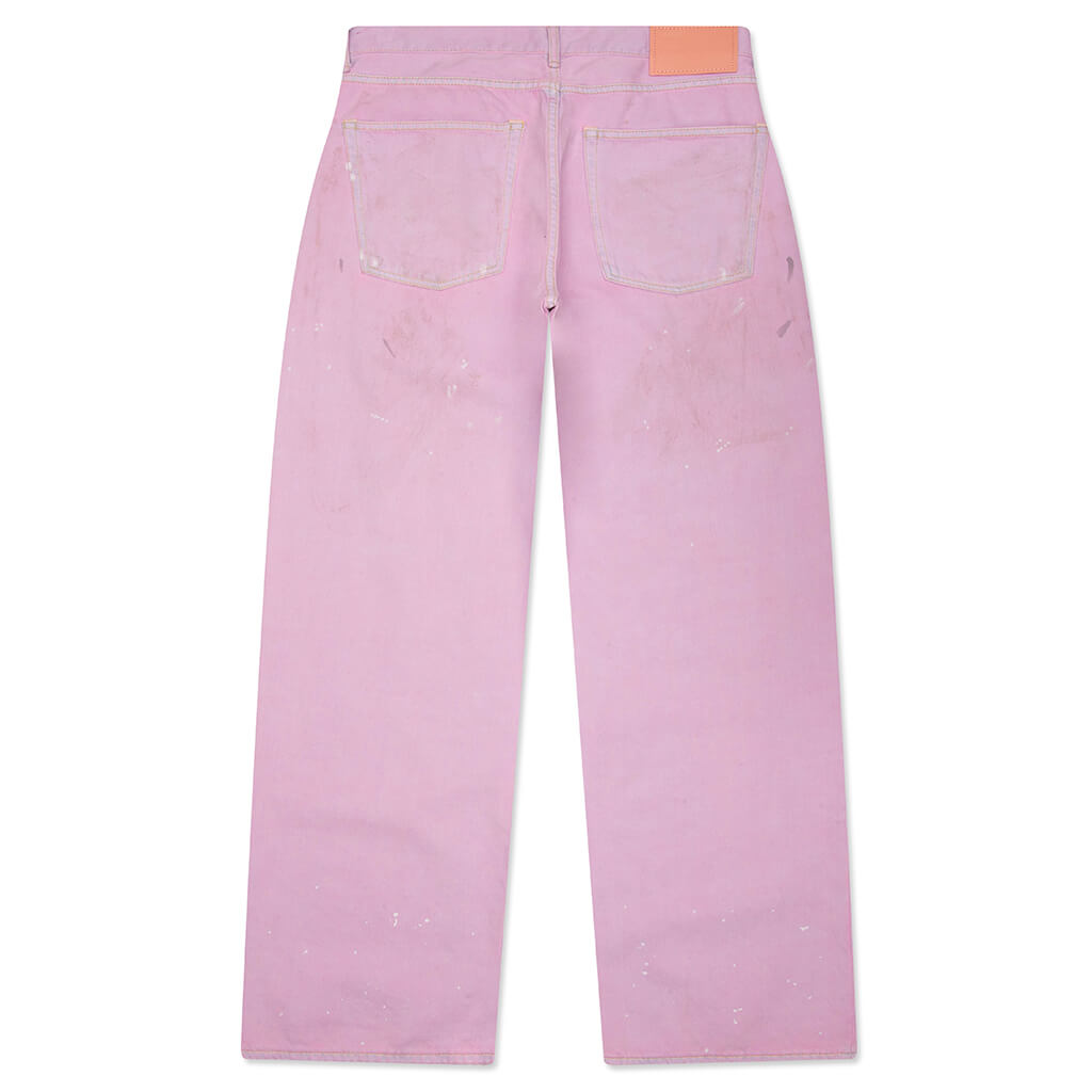 1981 U Pink Trafalgar Loose Fit Jeans - Pink