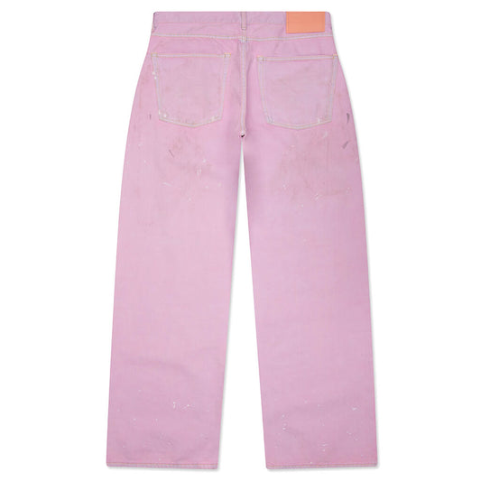 1981 U Pink Trafalgar Loose Fit Jeans - Pink