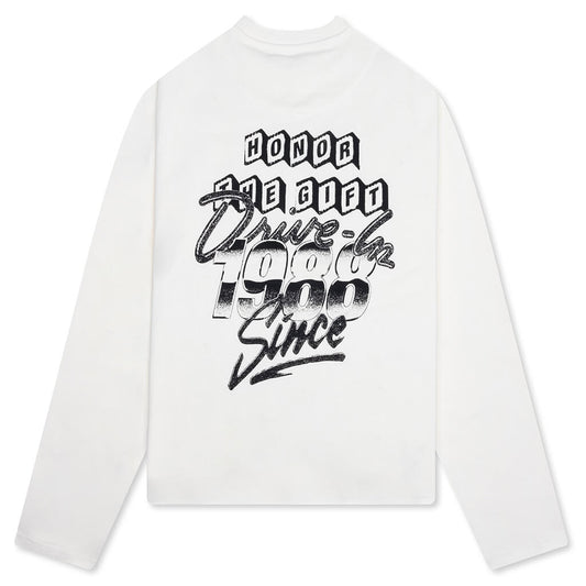 1988 Drive In Crewneck - White