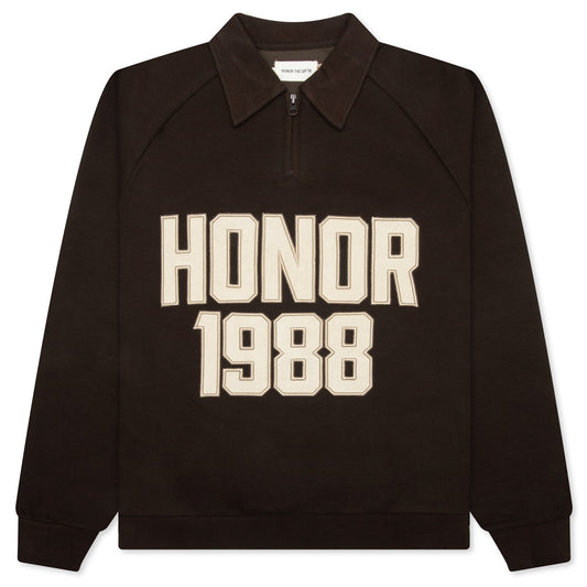 1988 Quarter Zip - Brown