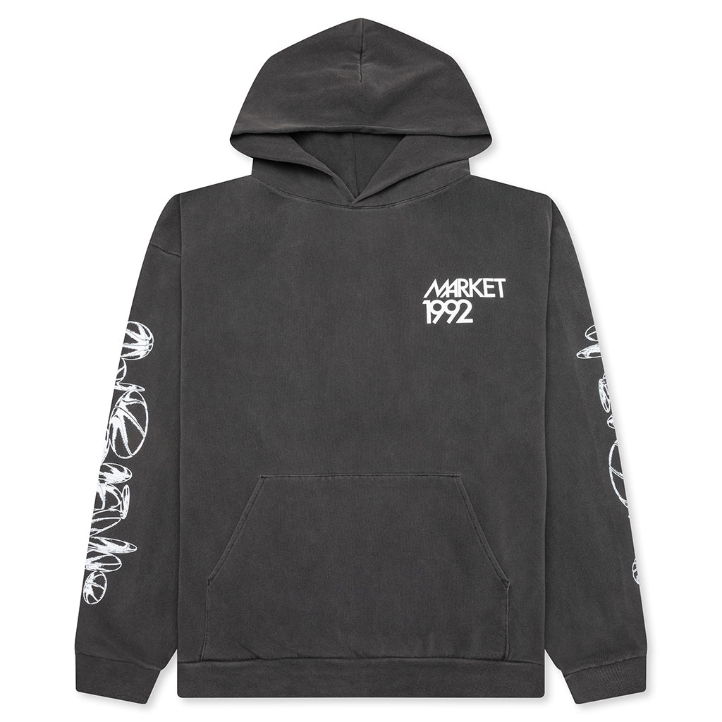 1992 Hoodie - Washed Black