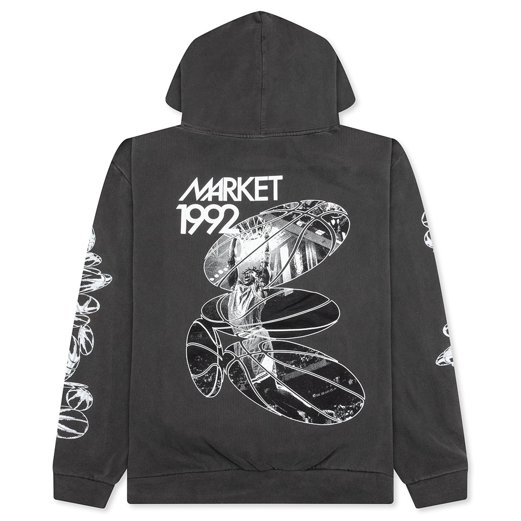 1992 Hoodie - Washed Black