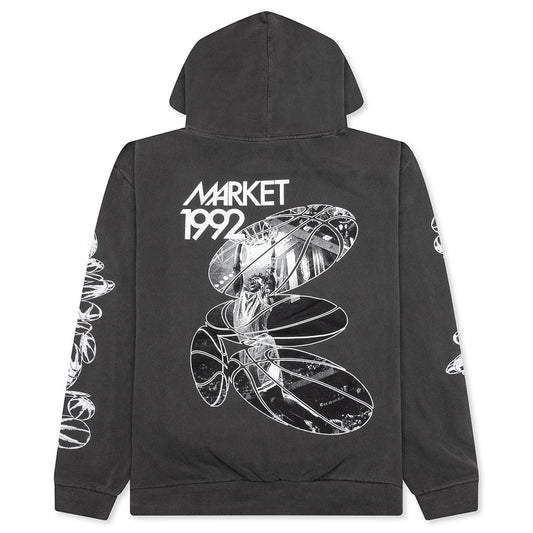 1992 Hoodie - Washed Black