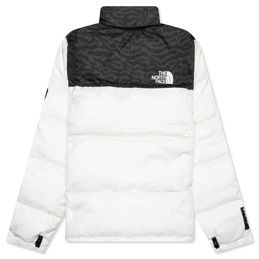 1996 Retro Nuptse Jacket - White Dune