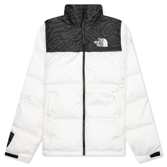 1996 Retro Nuptse Jacket - White Dune