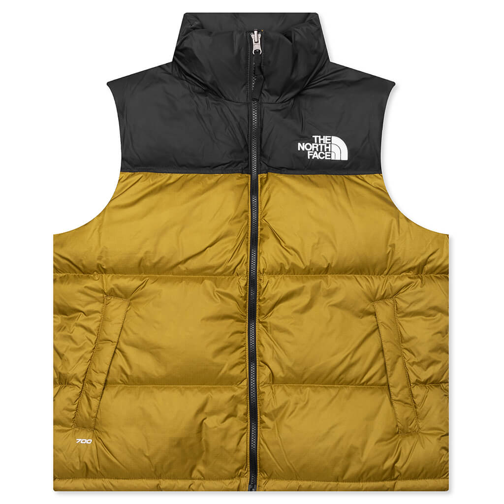 1996 Retro Nuptse Vest - Moss Green