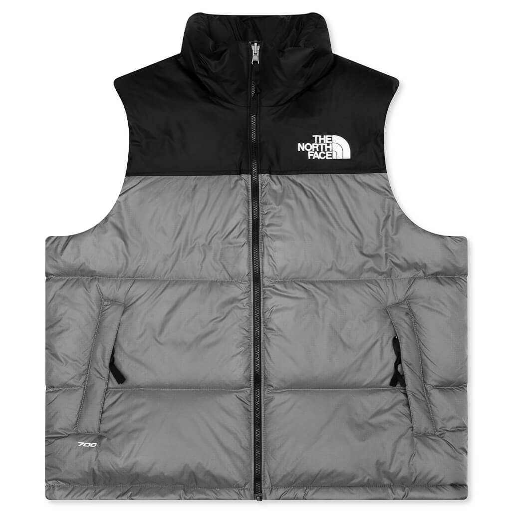 1996 Retro Nuptse Vest - Smoked Pearl