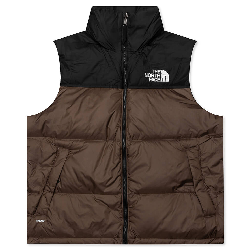 1996 Retro Nuptse Vest - Smokey Brown