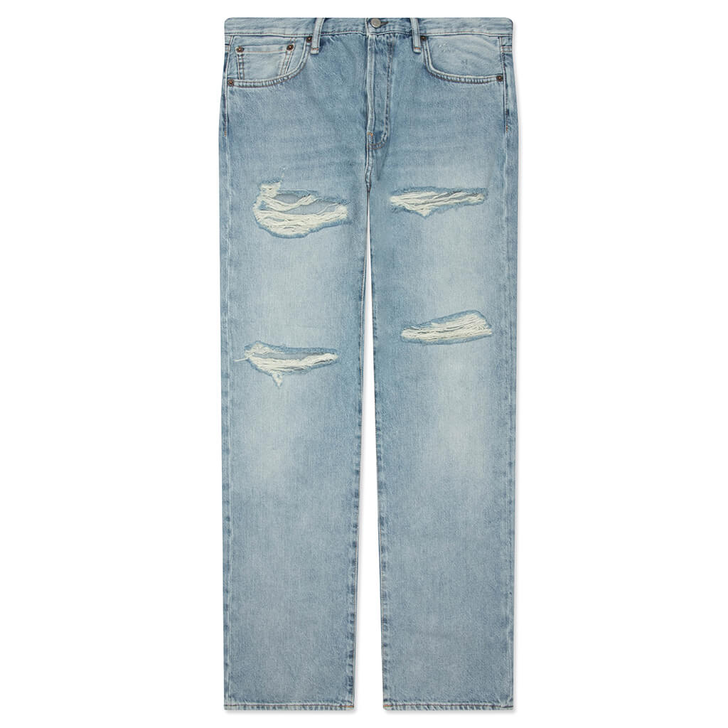 1996M Light Crow Distressed Jeans - Light Blue
