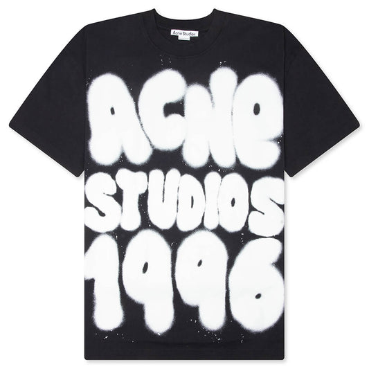 1996 Sprayed T-Shirt - Black/White