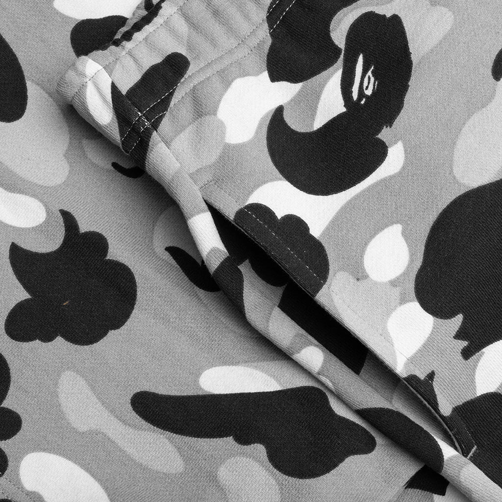 1ST Camo Shark Regular Fit Sweat Shorts - Gray