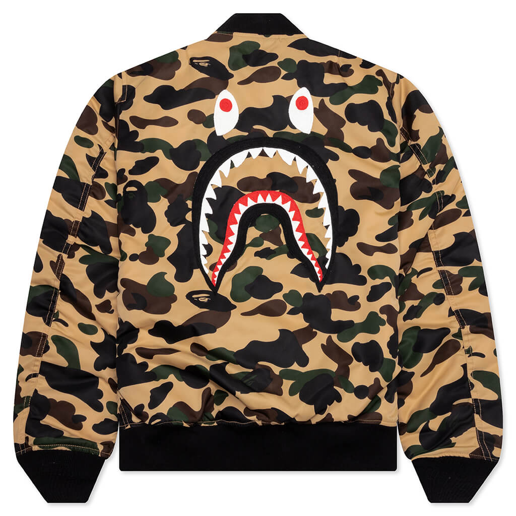 1St Camo Shark MA-1 - Yellow