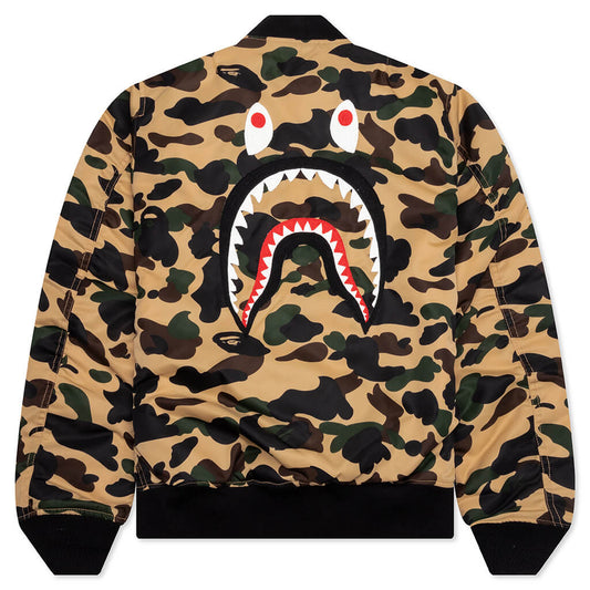 1St Camo Shark MA-1 - Yellow