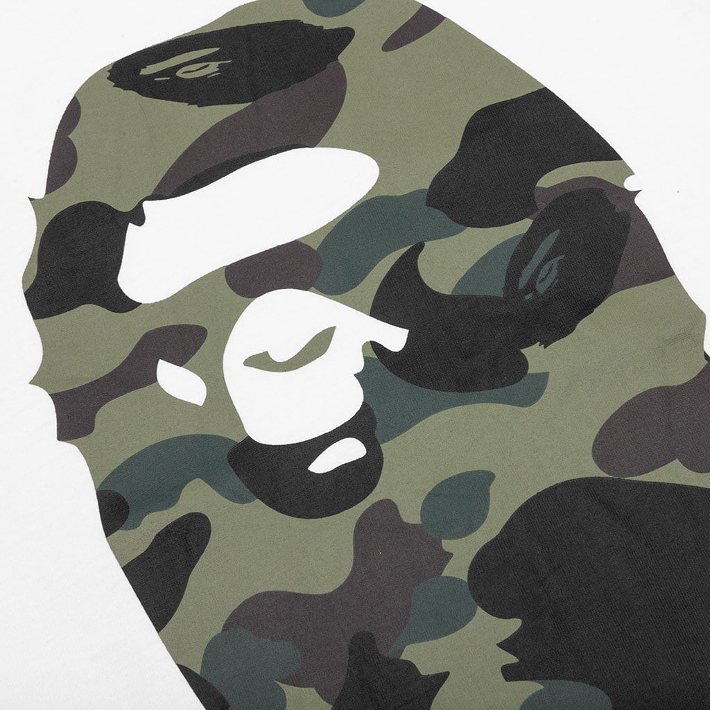 1st Camo By Bathing Ape Tee - White/Green