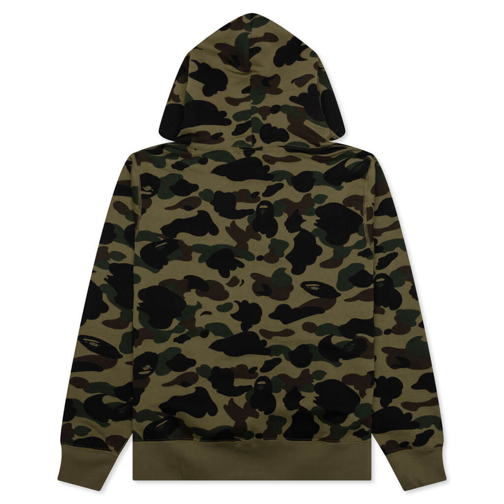 1st Camo College Pullover Hoodie - Green